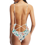Cute Crocodile Pattern Women's One-Piece Swimsuit