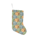 Dice Pattern Print Design 05 Christmas Stocking
