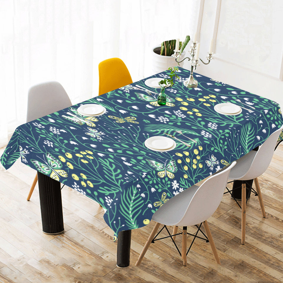 butterfly leaves pattern Tablecloth