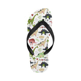 Cute dinosaurs pattern Unisex Flip Flops