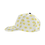 hand drawn sun pattern All Over Print Snapback Cap