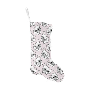 Cute french bulldog pattern Christmas Stocking