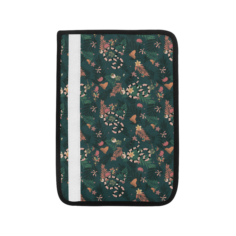 Snake forest pattern Car Seat Belt Cover