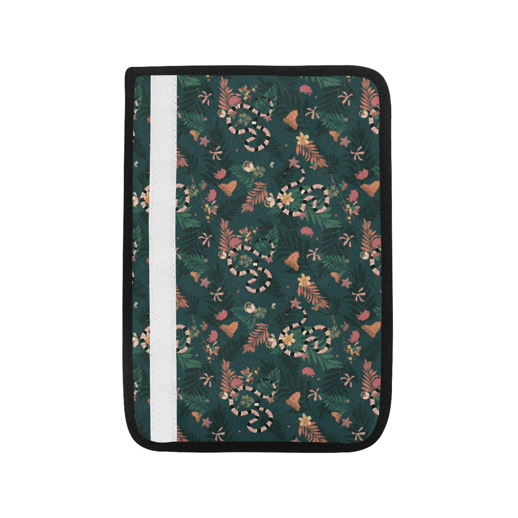 Snake forest pattern Car Seat Belt Cover