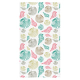 Colorful shell pattern Bath Towel