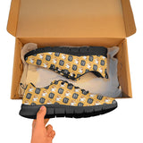 English Bulldog Pattern Print Design 04 Women's Sneaker Shoes