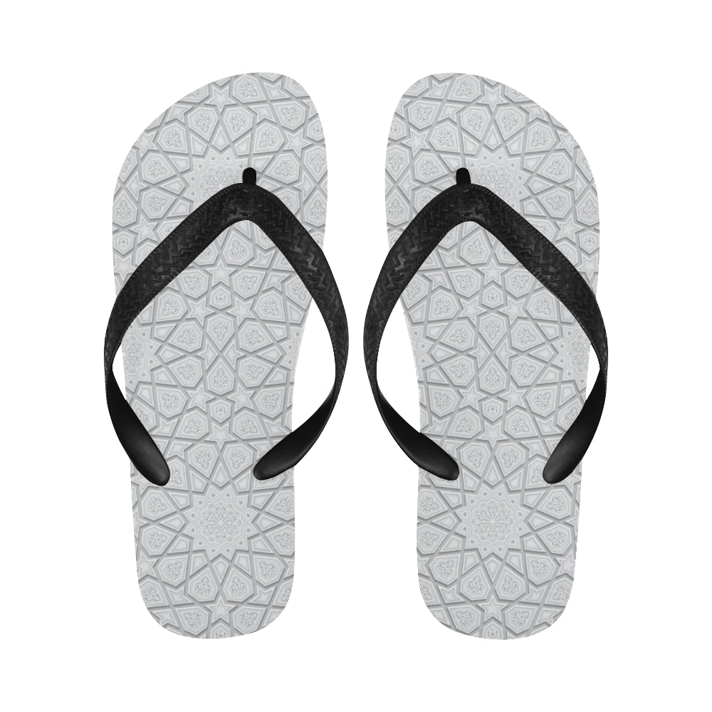 arabic star pattern Unisex Flip Flops