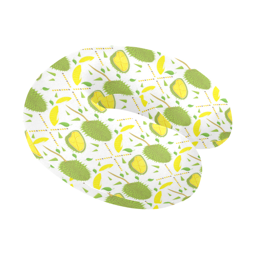 Durian pattern background U-Shaped Travel Neck Pillow