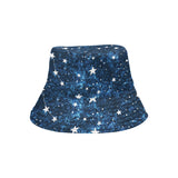 Night sky star pattern Unisex Bucket Hat