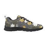 Beautiful gold autumn maple leaf pattern Men's Sneaker Shoes
