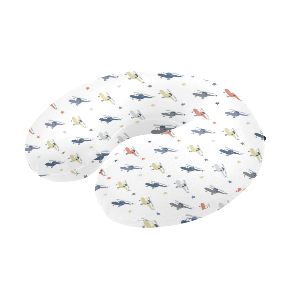 Cute helicopter star pattern U-Shaped Travel Neck Pillow
