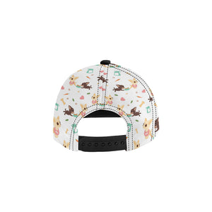 Cute Chihuahua puppie pattern All Over Print Snapback Cap