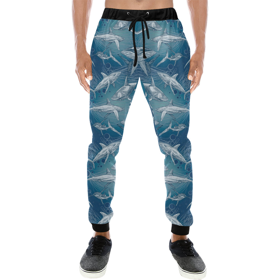 Shark hand drawn Unisex Casual Sweatpants