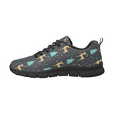 Deers star tree pattern Women's Sneaker Shoes