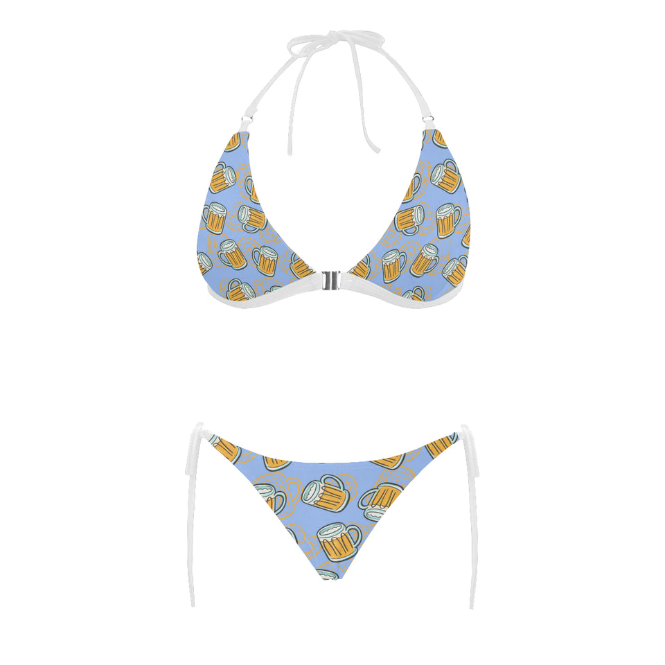 Beer pattern Sexy Bikinis Two-Piece Swimsuits