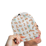 Cute Kangaroo pattern All Over Print Snapback Cap