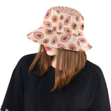 papaya leaves pattern Unisex Bucket Hat