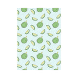 Durian pattern blue background House Flag Garden Flag