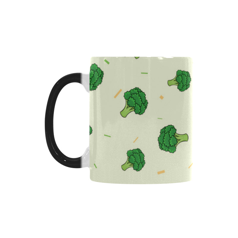 Broccoli pattern Morphing Mug Heat Changing Mug