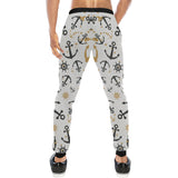 Anchors Rudders pattern Unisex Casual Sweatpants