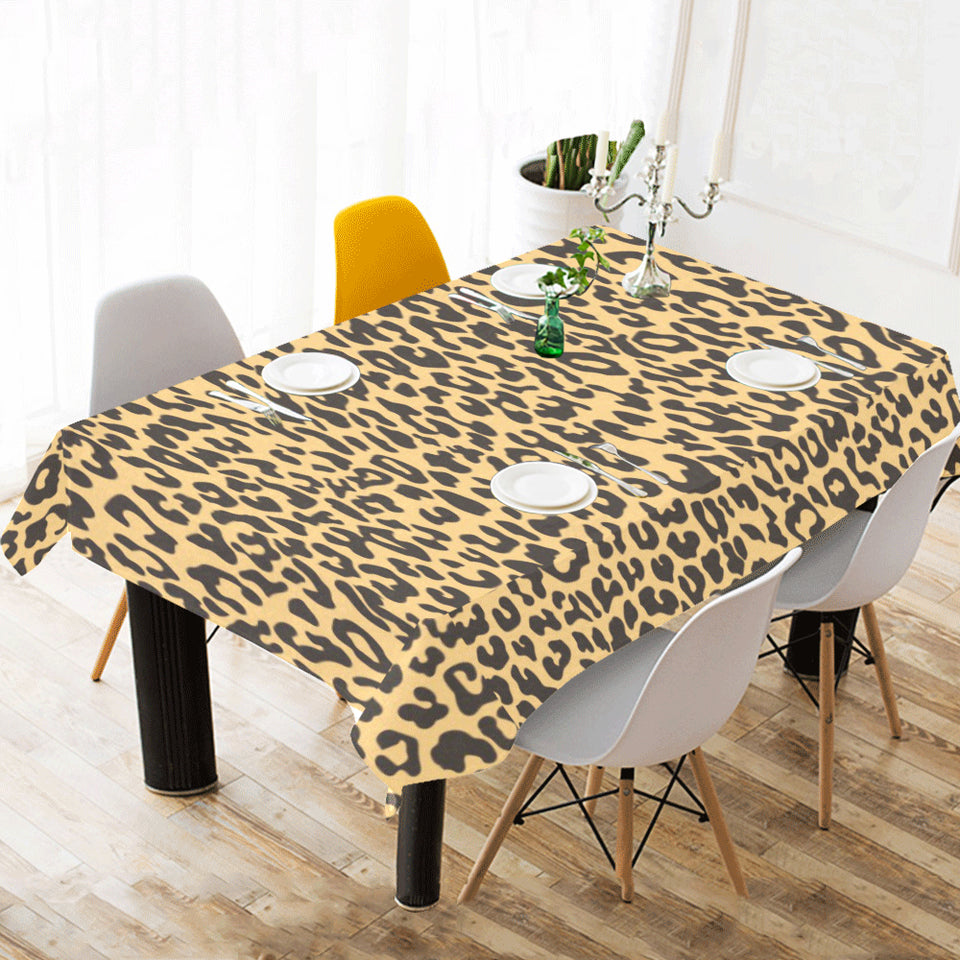 Leopard skin print Tablecloth