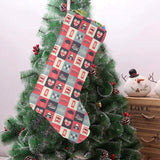 British Pattern Print Design 05 Christmas Stocking