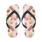 Cake cupcake sweets pattern Unisex Flip Flops