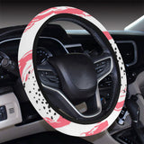Hand drawn dragon fruit Car Steering Wheel Cover