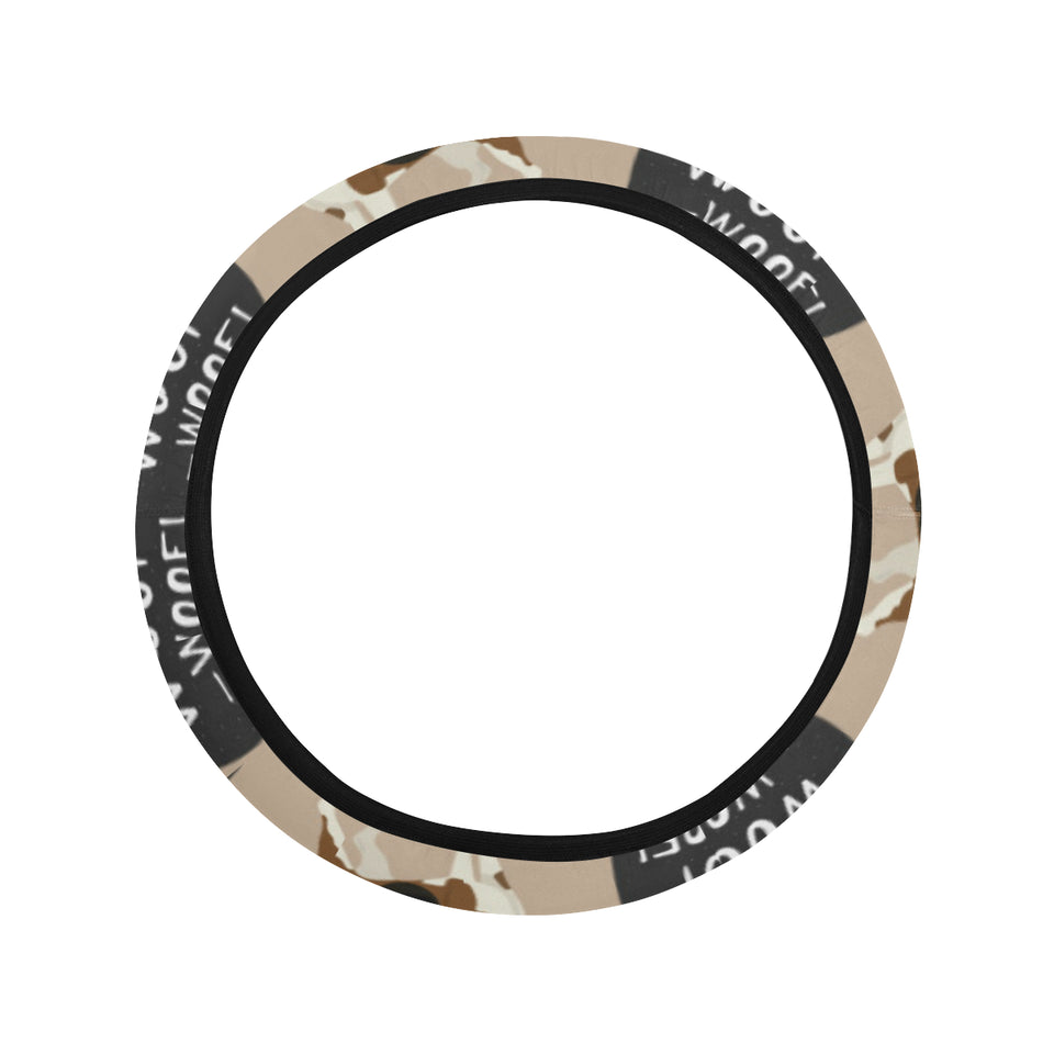 Beagle pattern Car Steering Wheel Cover