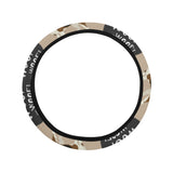 Beagle pattern Car Steering Wheel Cover