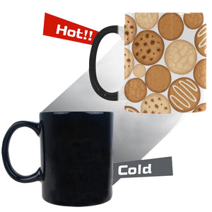 Various cookie pattern Morphing Mug Heat Changing Mug