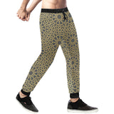 arabic star gold pattern Unisex Casual Sweatpants