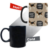 Beagle pattern Morphing Mug Heat Changing Mug
