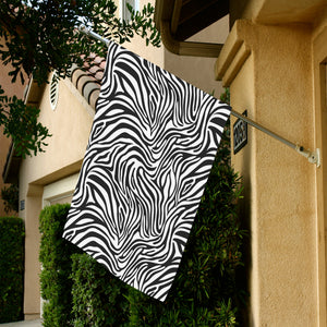 Zebra skin pattern House Flag Garden Flag