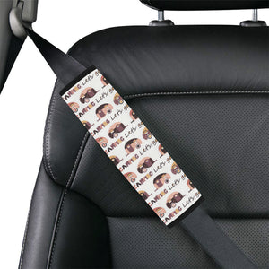 Camper Van Pattern Print Design 01 Car Seat Belt Cover