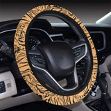Bengal tigers pattern Car Steering Wheel Cover
