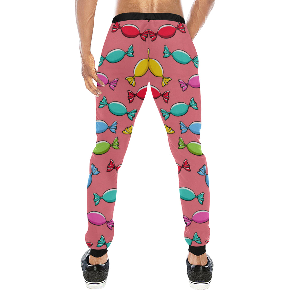 Colorful wrapped candy pattern Unisex Casual Sweatpants