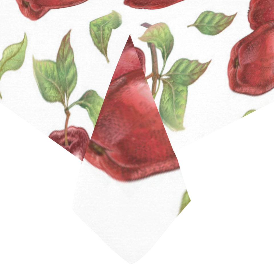 Red apples pattern Tablecloth