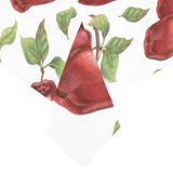 Red apples pattern Tablecloth