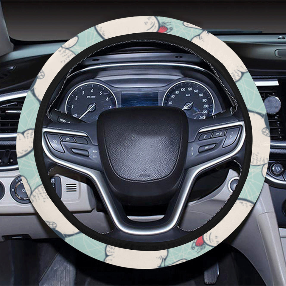 Cute Penguin pattern Car Steering Wheel Cover