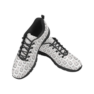 Hippopotamus Pattern Print Design 05 Women's Sneaker Shoes