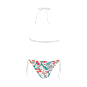 Watercolor bowling pattern Sexy Bikinis Two-Piece Swimsuits