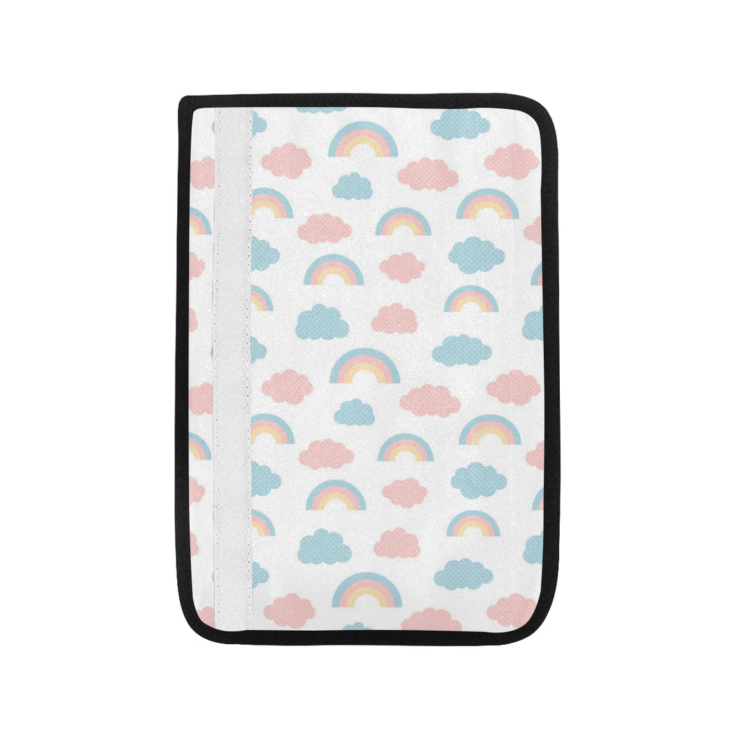Cute rainbow clound pattern Car Seat Belt Cover