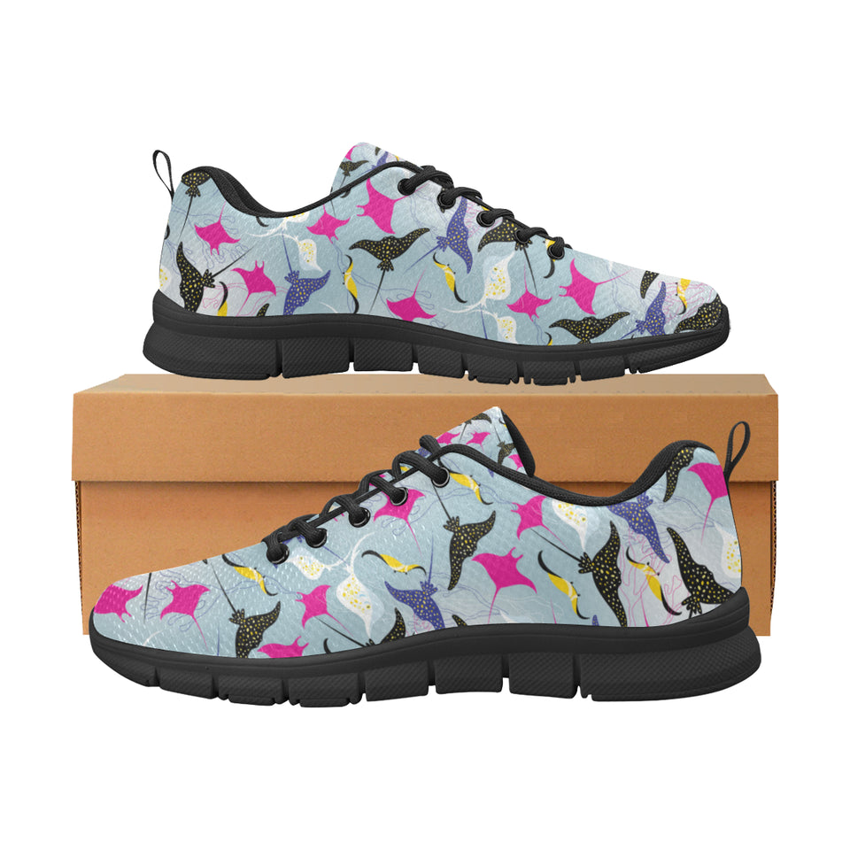 Stingray Pattern Print Design 01 Women's Sneaker Shoes