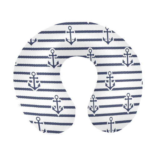 Anchor rope nautical  pattern U-Shaped Travel Neck Pillow