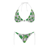 Cool Broccoli pattern Sexy Bikinis Two-Piece Swimsuits
