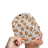 chocolate chip cookie pattern All Over Print Snapback Cap