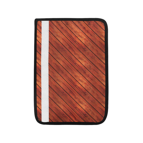 Wood Printed Pattern Print Design 03 Car Seat Belt Cover