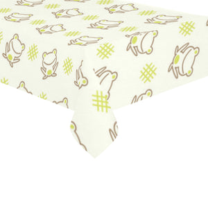 Cute cartoon frog baby pattern Tablecloth