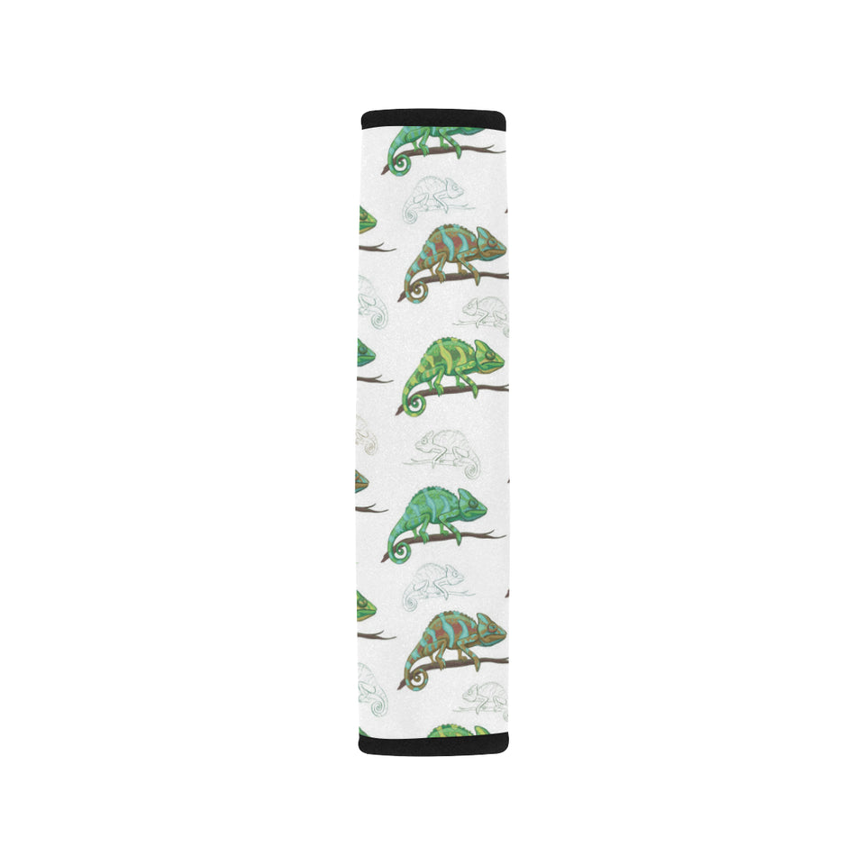 Chameleon lizard pattern Car Seat Belt Cover
